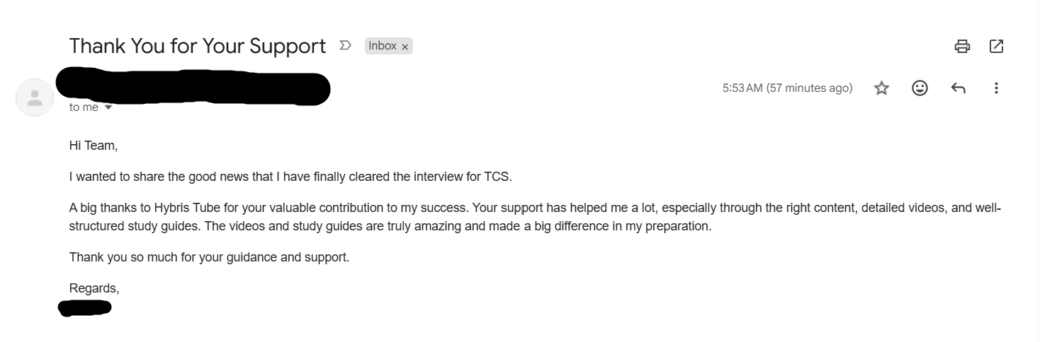 Member feedback screenshot (anonymized)